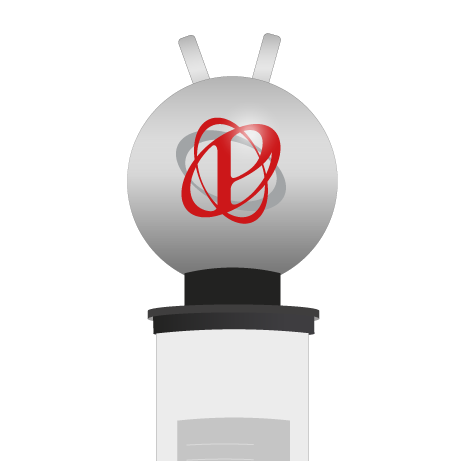 Aufblasbarer Hüpfball als Sonderproduktion