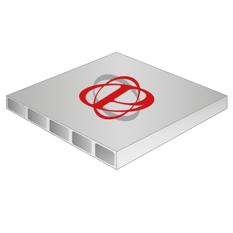 Hohlkammerplatte, 3 mm