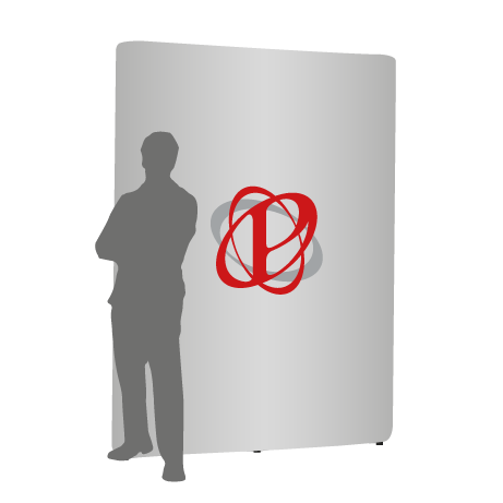 Pop-Up Faltwand | 2 x 3 Felder gerade | einseitig bedruckt