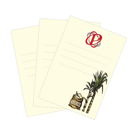 Briefpapier aus Zuckerrohr | DIN A4 | einseitig bedruckt