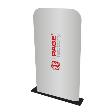 Aufsteller ZIPP | B 60 cm x H 238 cm | bedruckt