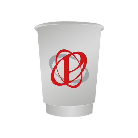 Pappbecher BIO | 300 ml doppelwandig | rundum bedruckt